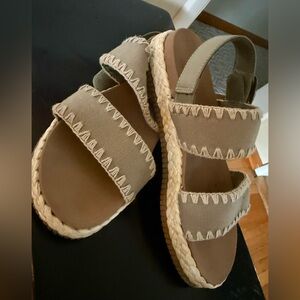 BOBS from Skechers Tan Sandals